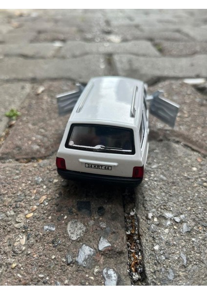 Metal Çek Bırak Kartal Araba Beyaz Sesli ve Işıklı ( 1/36 Ölçek ) fırsatları