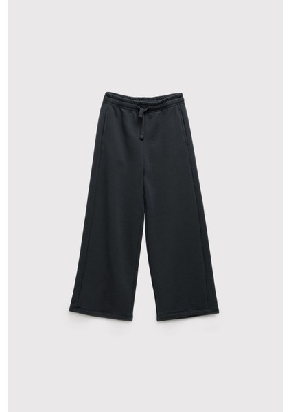 (Kids Girl) Şardonsuz Geniş Paça Jogger fırsatları