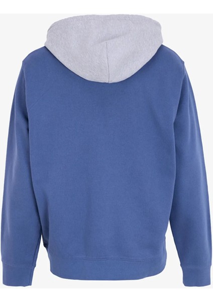 Erkek Kapüşonlu Mavi Sweatshirt - 001TV-0001 indirimleri