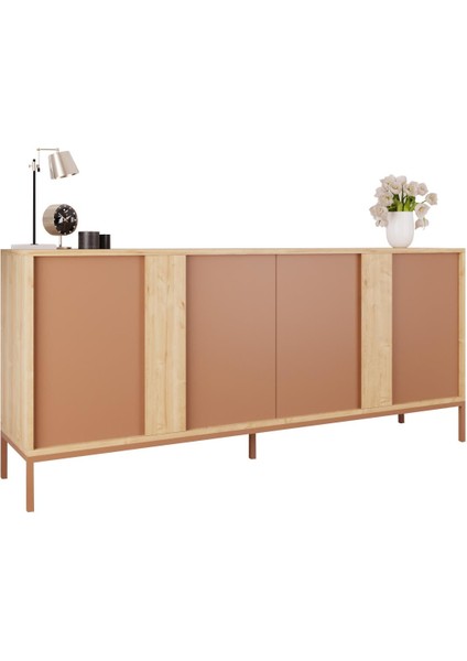 bimossa H3630 Konsol Terracotta 180  cm