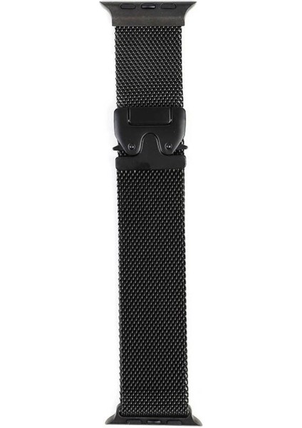Titanyum Apple Watch Band 38-40-41MM S10 42MM 2024 Milanese Bilezik 10 9 8 7 6 5 Se 4 5