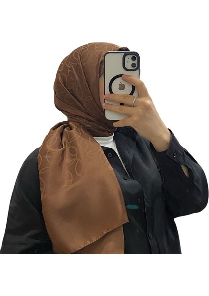 Jakarlı Sarmaşık Desenli Şal 1021