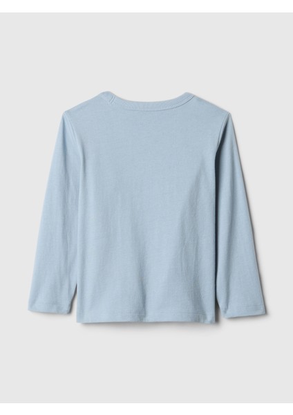 Erkek Bebek Açık Mavi Mix And Match Grafikli T-Shirt fiyatları