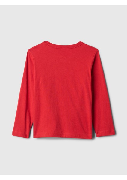 Erkek Bebek Kırmızı Mix And Match Grafikli T-Shirt fiyatları