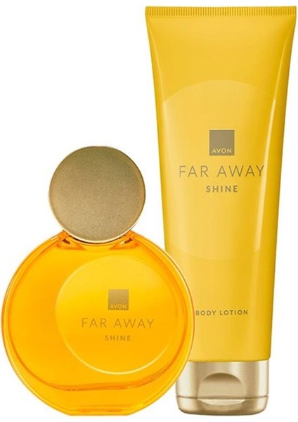 Far Away Shine Edp 50 ml Ikili Kadın Parfüm Seti