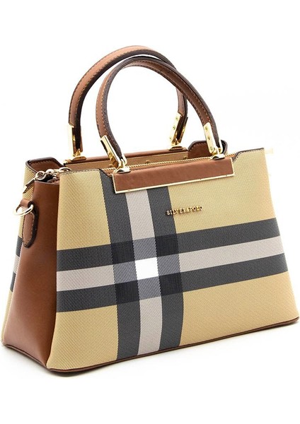 Bej - Taba SP913 Kadın El Çantası fırsatları