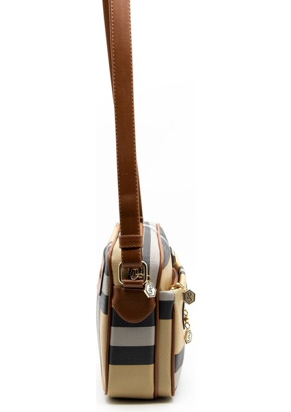 Bej - Taba SP491 Kadın Çapraz Çanta fırsatları