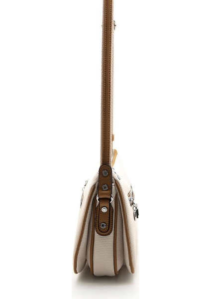 Bej - A.taba SP818 Kadın Çapraz Çanta modelleri
