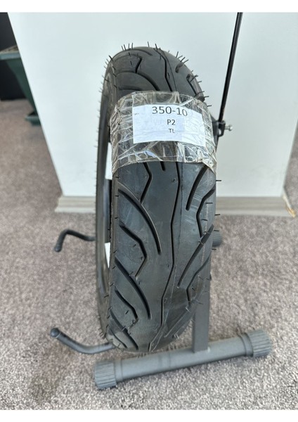 Yasa P2 Motosiklet Scooter Dış Lastiği 350-10 Tubeless Tl (Iç Lastiksiz) Ön/arka P2 modelleri