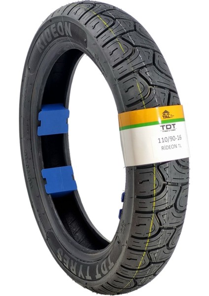 110/90-16 Tl (Tubeless - Dubleks) Motosiklet Lastiği RİDEON1A