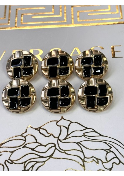 Ortasi Siyah Mine Detayli Lux Tasarim Dugme (36BOY) modelleri