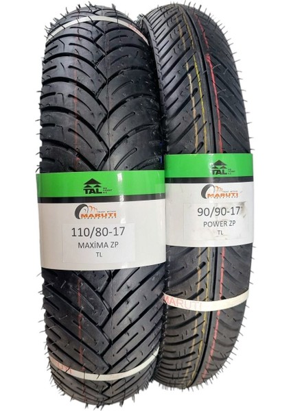 Mondial Z-One 180 ve 150 /ön ve Arka Lastik Takımı 90/90-17 , 110/80-17 Maxima Zp MAXIMAZPSET11