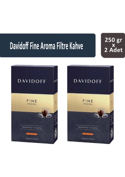 Fine Aroma Filtre Kahve 250 gr x 2 Adet