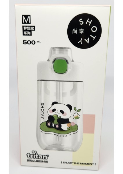 ST 7011 500 ml Pipetli Pipetsiz Tritan Turuncu Şeffaf Matara Taşıma Aparatlı indirimleri