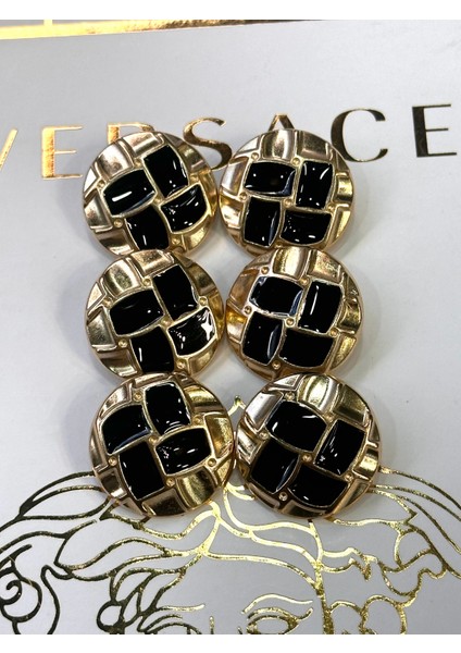 Ortası Siyah Mine Detaylı Özel Tasarım Lüx Düğme(40 Boy) indirimleri