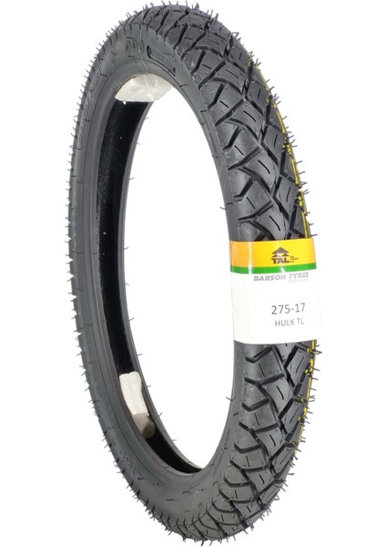 Motor Lastik 275-17 Tl (Tubeless - Dubleks) HULK02