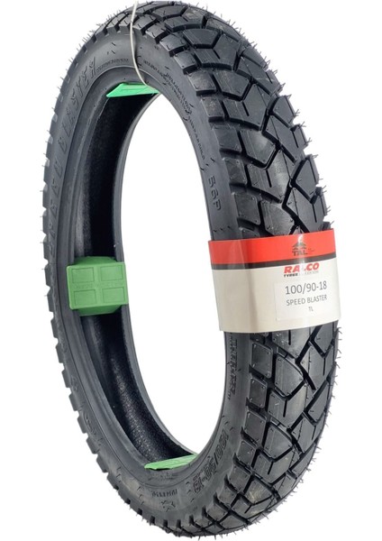 100/90-18 Tl (Tubeless - Dubleks) Motosiklet Lastiği Speedblastera4