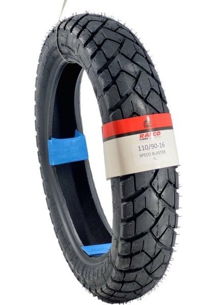 110/90-16 Tl (Tubeless - Dubleks) Motosiklet Lastiği Speed BLASTER1A