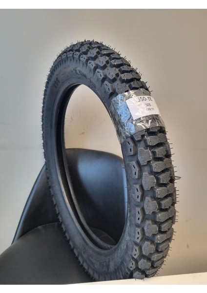 350-18 Dubleks Motorsiklet Lastiği (Tl-Tubeless ) 505B1