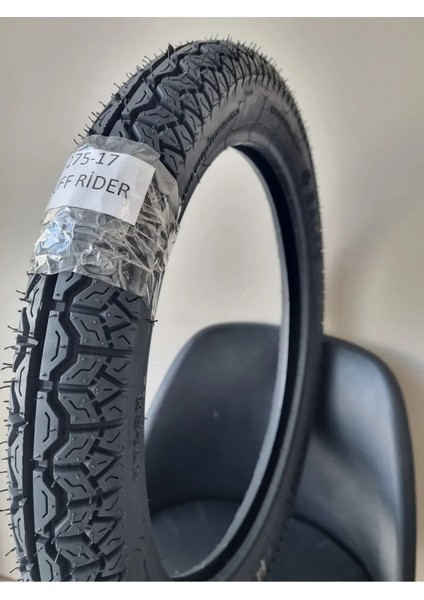 275-17 Tt(Tubetype) Motorsiklet Lastiği Tuff Rider Tufrider