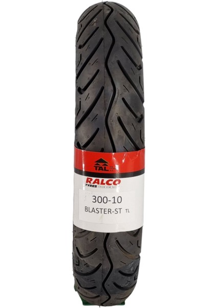 Ralco 300-10 Tl( Dubleks) Scooter Motorsiklet Lastiği Blaster-St