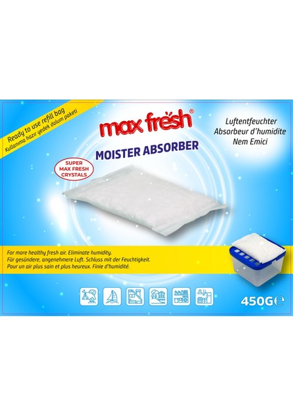 Nem Alıcı Koku Giderici ( Rutubet - Küf ) Aparat + 2 Yedek 450 gr fırsatları
