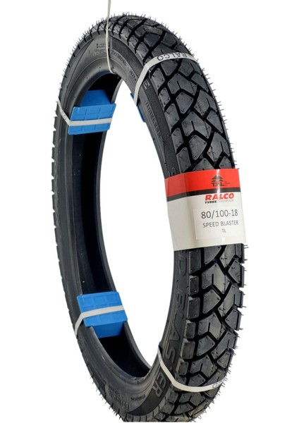 80/100-18 Tl (Tubeless - Dubleks) Motosiklet Lastiği Speedblastera9