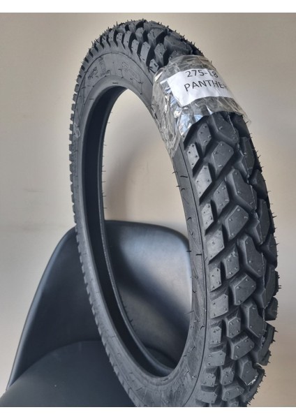 275-18 Tt(Tubetype) Motorsiklet Lastiği Panther1