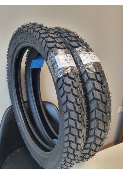 Honda Cbf 150 / Cb 125E Ön/arka Set 275-18(TUBETYPE) ve 90/90-18 Lastik(Tubeless) Blasterht Set
