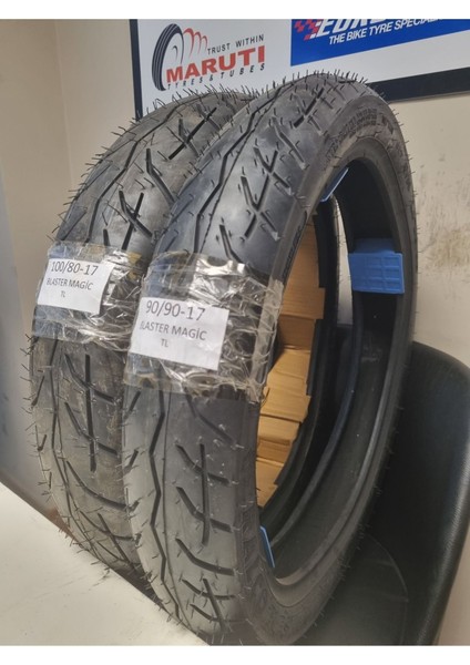 90/90-17 ve 100/80-17 Takım Lastik Mondial Z-One 180 ve 150 Blastermagicset1 modelleri