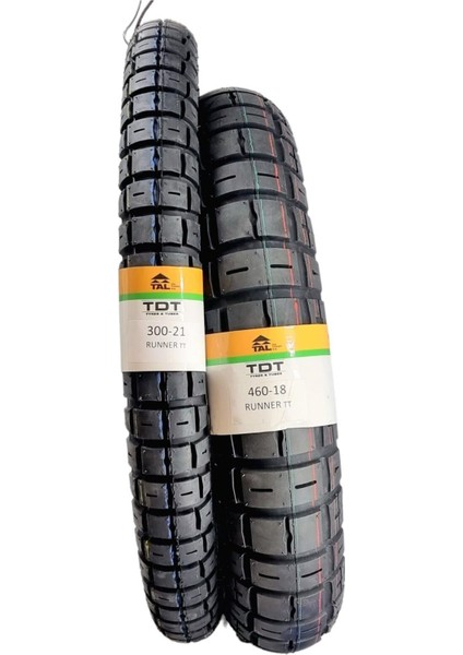 460-18 ve 300-21 Tt Supermoto Lastik Takımı RUNNERSET02