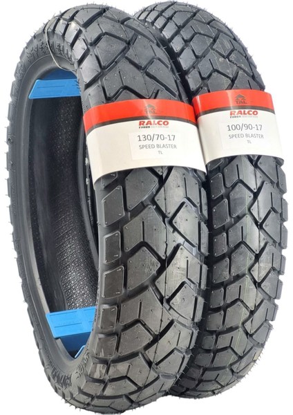 130/70-17 ve 100/90-17 Takım Tl (Tubeless - Dubleks) Motosiklet Lastiği SPEEDBLASTERA11