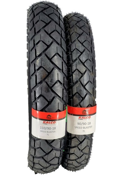 110/90-18 ve 90/90-18TL (Tubeless - Dubleks) Motosiket Lastik Takımı SPEEDBLASTERA34