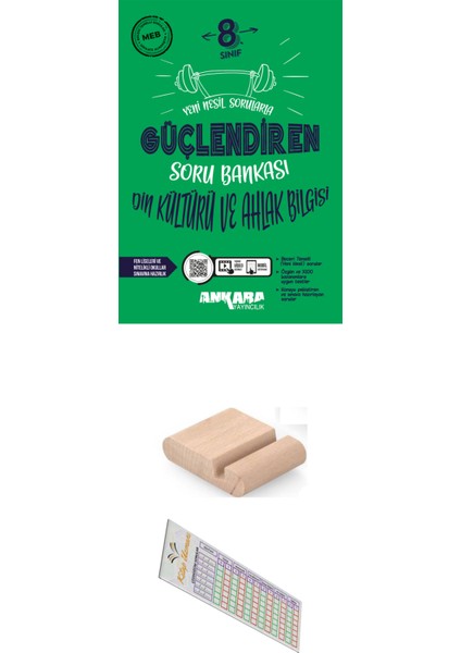 8. Sınıf Güçlendiren Din Kültürü Soru Bankası+Telefon Tutucu+Soru Çözüm Ayracı