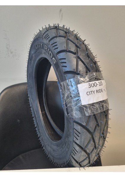 Volta Rs-1 / Mondial 50 Turismo / 300-10 (Tubeless) Uyumlu Motorsiklet Lastiği Ön/arka Set Cityride
