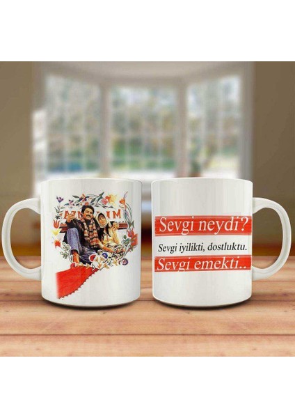 Selvi Boylum Al Yazmalım Repliği Kupa Bardak - Hediyelik