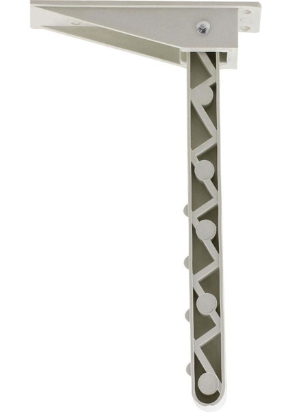 Plastik Sofra Ayağı - Katlanır Yer Sofrası - Sini Altı Katlanabilir - 22 cm Kırık Beyaz