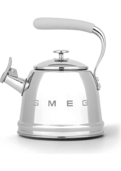 50's Style Çelik Set Üstü Düdüklü Kettle 2.3 Lt