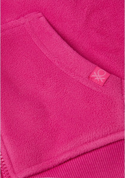 Erkek Çocuk Fuşya Etiket Detaylı Sweatshirt modelleri