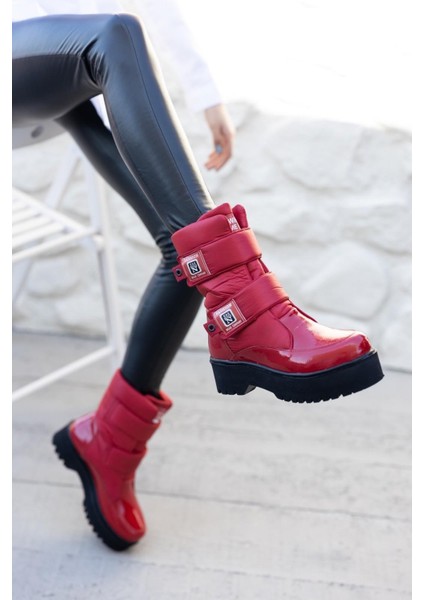 Miah Kırmızı Rugan Kar Bot fırsatları