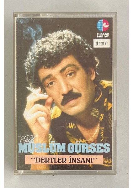 Müslüm Gürses – Dertler İnsanı Kaset (Orjnal Dönem Baskı Kaset)