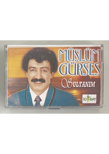 Müslüm Gürses Sultanım Kaset (Orjnal Dönem Baskı Kaset)