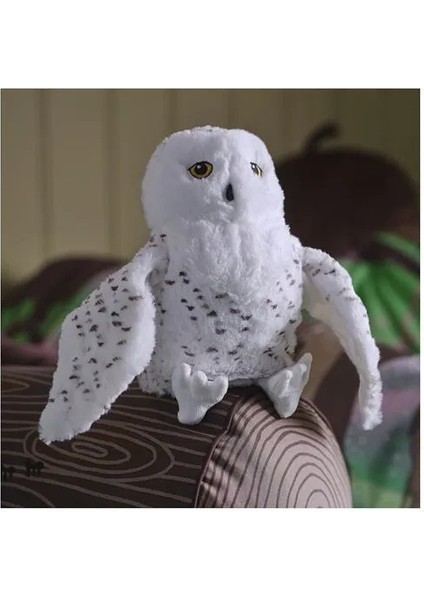 Sumuhome Skogsduva Yumuşak Peluş Oyuncak Baykuş El Kuklası Beyaz