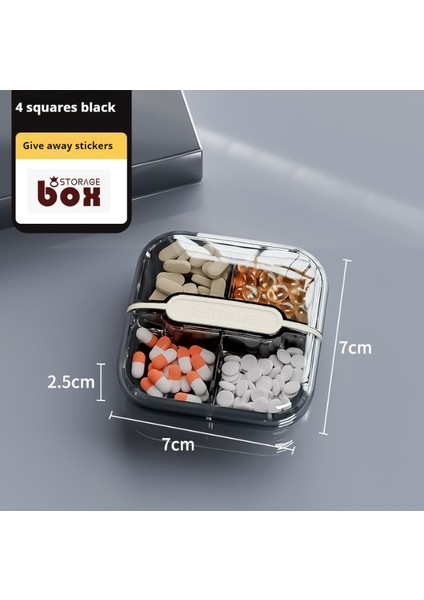 Taşınabilir Ilaç Dağıtım Kutusu (2 Paket) (Yurt Dışından) fiyatları