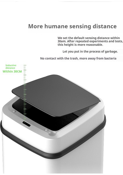 Evde Olmazsa Olmaz Akıllı Sensörlü Çöp Tenekesi (Yurt Dışından) fırsatları