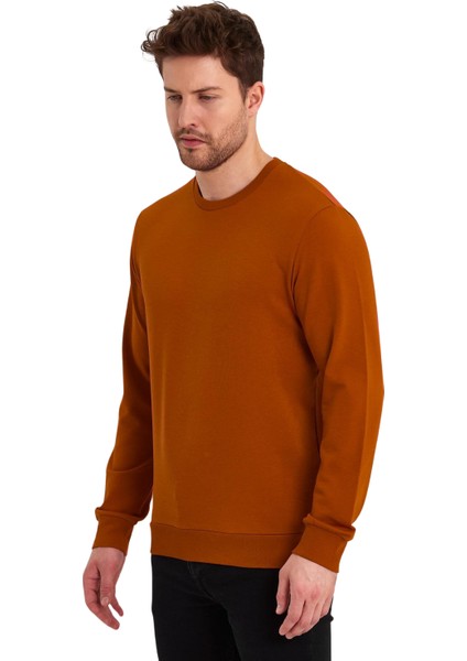 Erkek Likralı Sıfır Yaka Sweat modelleri