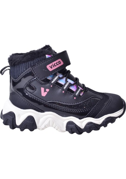 Radus Kız Çocuk Siyah Bot