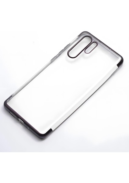 Huawei P30 Pro Kılıf Dört Köşeli Lazer Silikon Kılıf