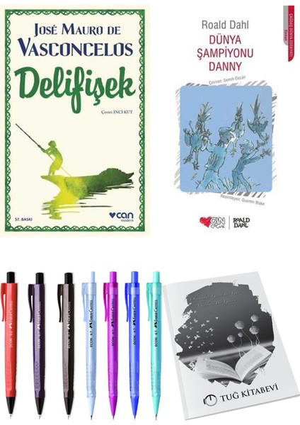 Dünya Şampiyonu Danny ve Delifişek 2'li Set + Hediyeli
