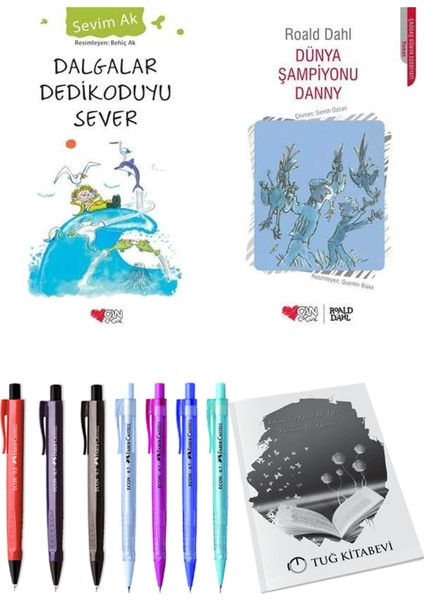 Dünya Şampiyonu Danny ve Dalgalar Dedikoduyu Sever 2'li Set + Hediyeli
